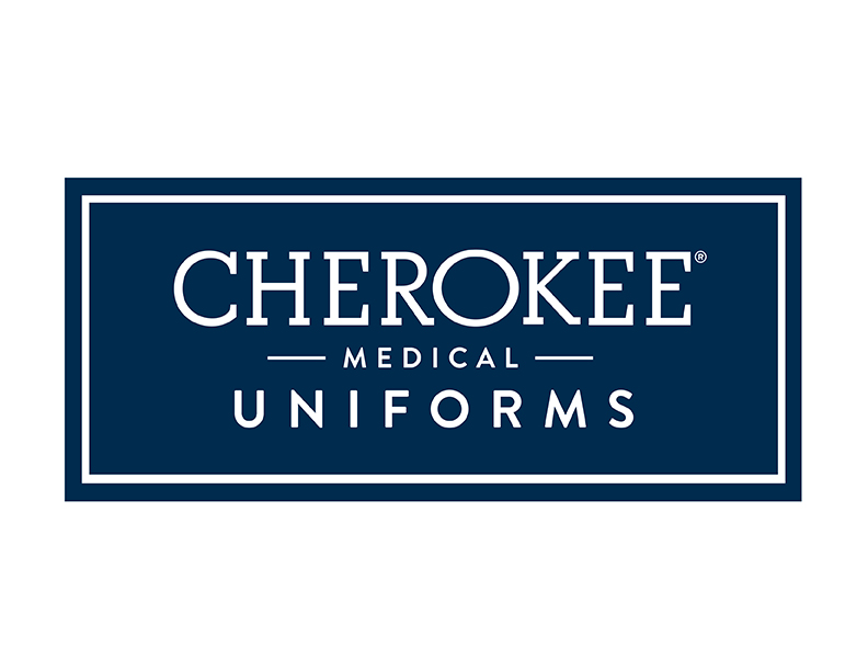Cherokee Long Sleeve Snap Front Warm Up Top